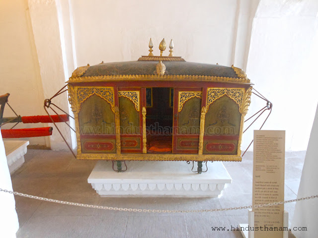 Palanquins in Mehrangarh Fort, Jodhpur