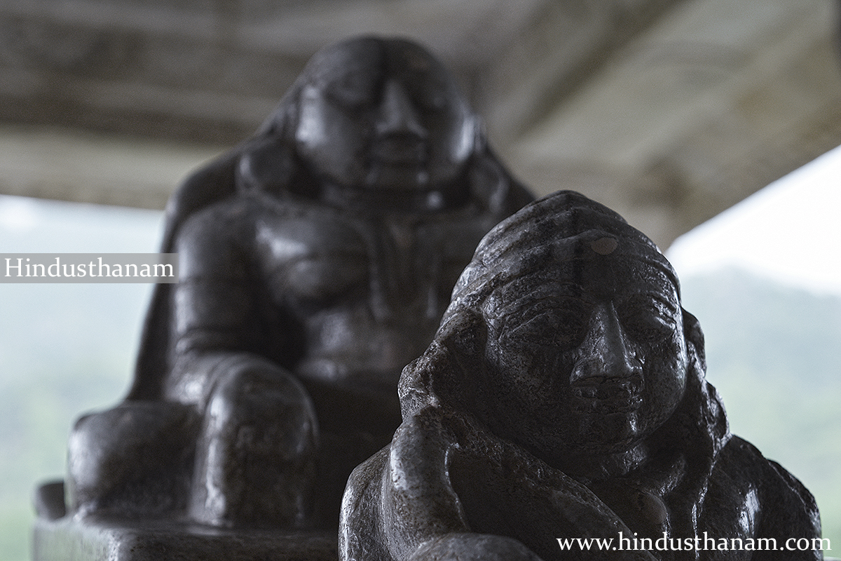 Sculptures Inside Chaumukha Jain Temple Ranakpur