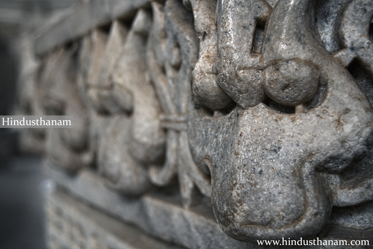 Sculptures Inside Chaumukha Jain Temple Ranakpur